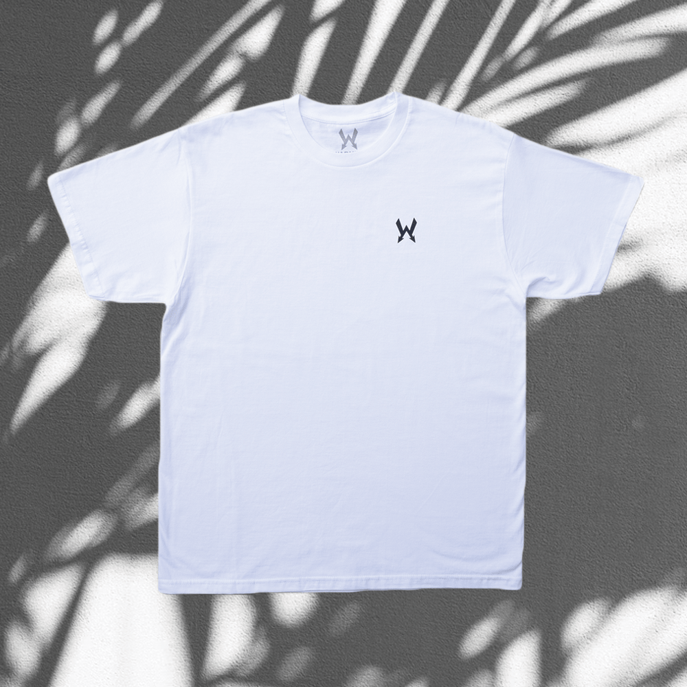 Small Logo Tee White WARMING Worldwide